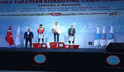 Diyarbakırlı antrenör Avrupa şampiyonu oldu