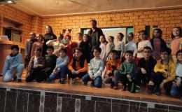 Tan Sağtürk, Bismil’de ilkokul öğrencileriyle buluştu