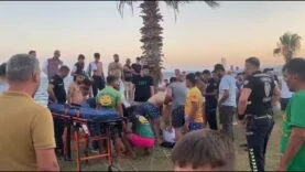 KIZKALESİ'NDE PARAŞÜT KAZASI: 2 YARALI