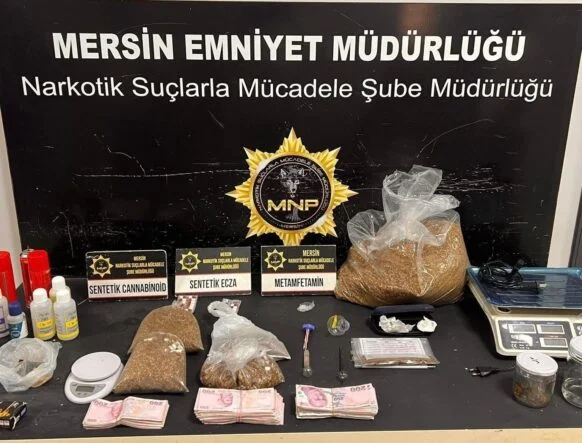 MERSİN'DE BİR HAFTADA 163 UYUŞTURUCU ŞÜPHELİSİ YAKALANDI