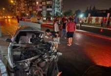 MERSİN'DE FECİ KAZA: 1 ÖLÜ, 8 YARALI
