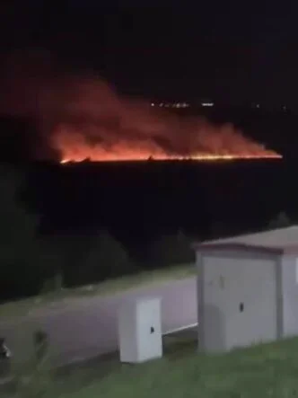 DÜNYA MİRASI LİSTESİNDEKİ HEVSEL BAHÇELERİ'NDE KORKUTAN YANGIN