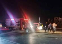 2 otomobil kafa kafaya çarpıştı, ölüm kaçınılmaz oldu