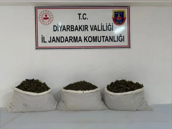 DİYARBAKIR'DA 15 KİLO SKUNK ELE GEÇİRİLDİ