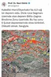 UZMANLARDAN DİYARBAKIR’DAKİ DEPREME İLİŞKİN UYARI