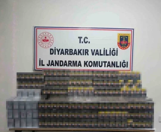 DİYARBAKIR'DA 5 KİLO İŞLENMİŞ ALTIN ELE GEÇİRİLDİ