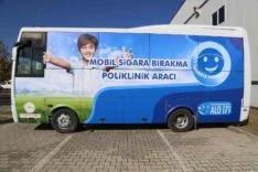 DİYARBAKIR’DA MOBİL SİGARA BIRAKMA POLİKLİNİĞİ HİZMETE BAŞLADI