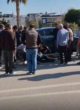OTOMOBİLİN ÇARPTIĞI YAŞLI ADAM HAYATINI KAYBETTİ