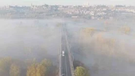 DİYARBAKIR SİS DENİZİNDE KAYBOLDU