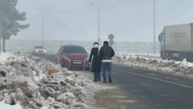DİYARBAKIR GÜNE SİS İLE UYANDI