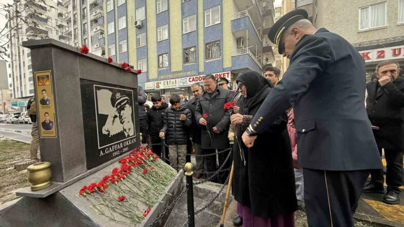 EMNİYET MÜDÜRÜ ALİ GAFFAR OKKAN ŞEHİT EDİLDİĞİ YERDE ANILDI