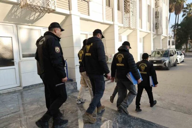 MERSİN MERKEZLİ 9 İLDE 450 MİLYONLUK "SAZAN SARMALI" OPERASYONU: 28 GÖZALTI