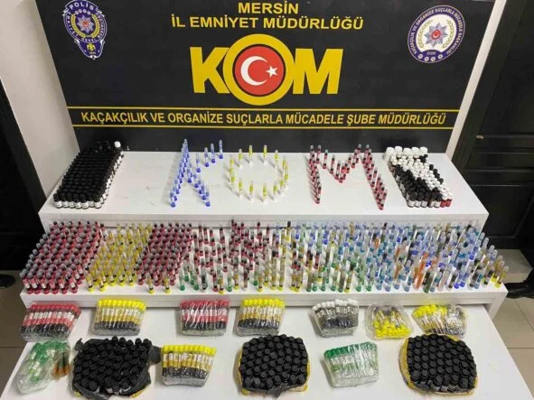 MERSİN'DE DEPOYA BASKIN BİNLERCE LİTRE KAÇAK ALKOL ELE GEÇİRİLDİ: 1 TUTUKLAMA