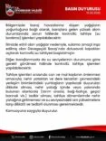 DEVEGEÇİDİ BARAJINDA SU TAHLİYESİNE BAŞLANDI