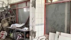 DİYARBAKIR'DA 51 KİŞİNİN TAHLİYE EDİLDİĞİ BİNANIN, 'ORTA HASARDAN AZ HASARA' ÇEVRİLDİĞİ İLERİ SÜRÜLDÜ TAHLİYE EDİLEN BİNANIN KOLONLARINDAKİ ÇATLAKLAR GÖRÜNTÜLENDİ