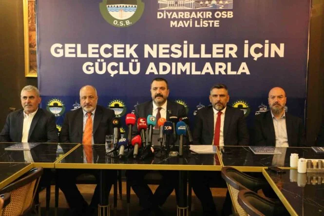 MAVİ LİSTEDEN DİYARBAKIR OSB'YE DÖNÜŞÜM PAKETİ
