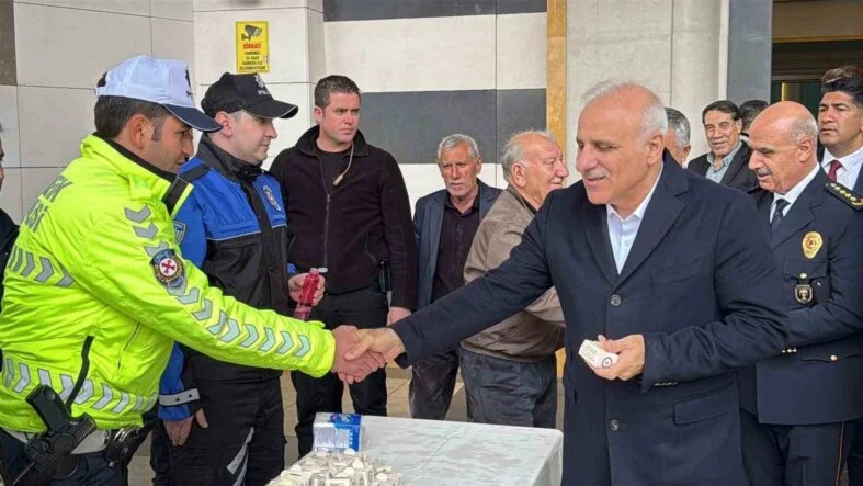 DİYARBAKIR'DA POLİS HAFTASI DOLAYISIYLA MEVLİT OKUNDU