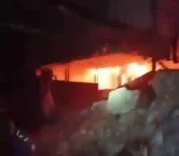 D??YARBAKIR'DA GER?? D??N??????M TES??S??NDE KORKUTAN YANGIN