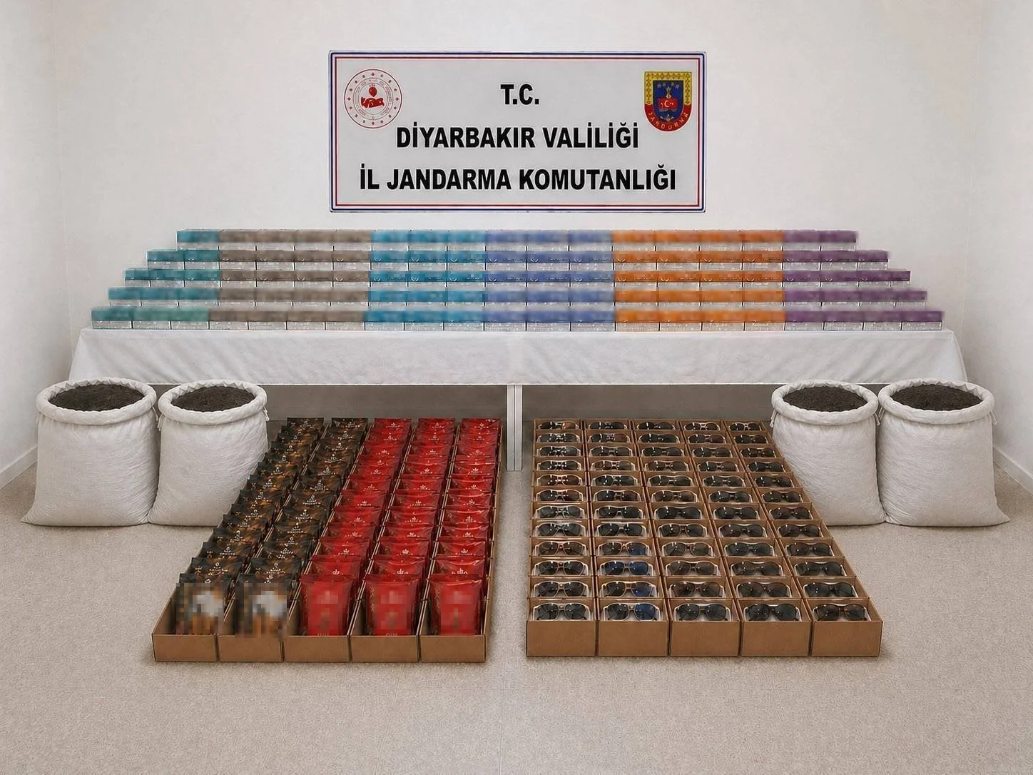 Diyarbakır’da kaçakçılık operasyonları: 58 şüpheli hakkında işlem yapıldı