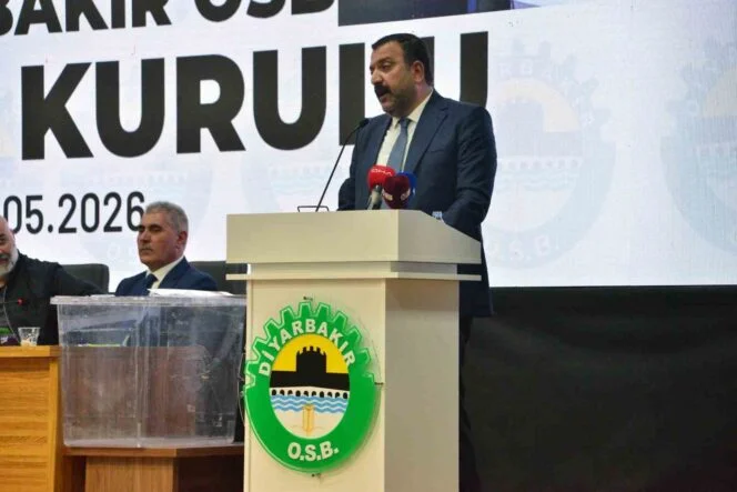DİYARBAKIR OSB BAŞKANI MUSTAFA FİDAN GÜVEN TAZELEDİ