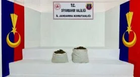 DİYARBAKIR'DA 198 KİLO ESRAR ELE GEÇİRİLDİ