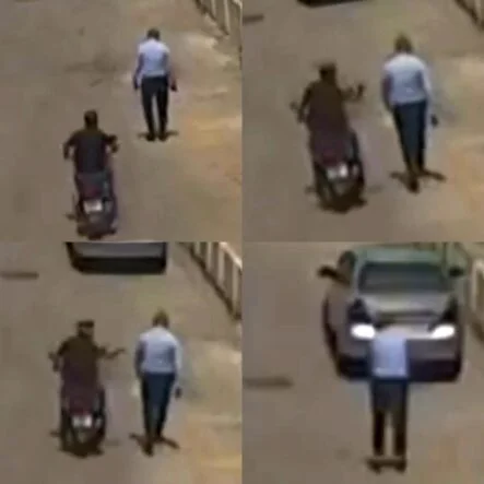 YOLDA GİDEN ŞAHSIN KOLUNA BIÇAKLA KESİK ATAN ŞÜPHELİ YAKALANDI