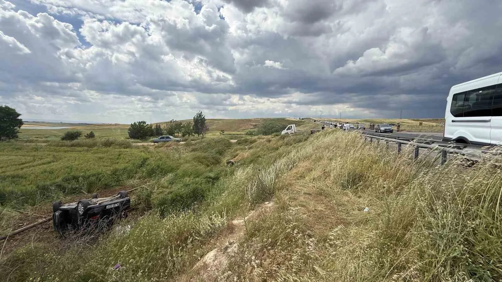 Diyarbakır’da iki otomobilin çarpıştığı kazada 1 ölü, 4 yaralı