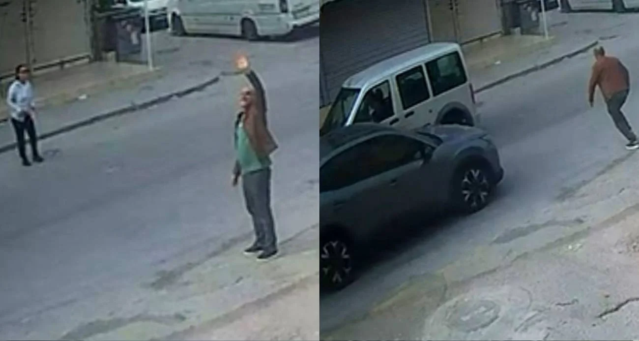 Sanki kendisine çarpacak aracı seçmiş gibi