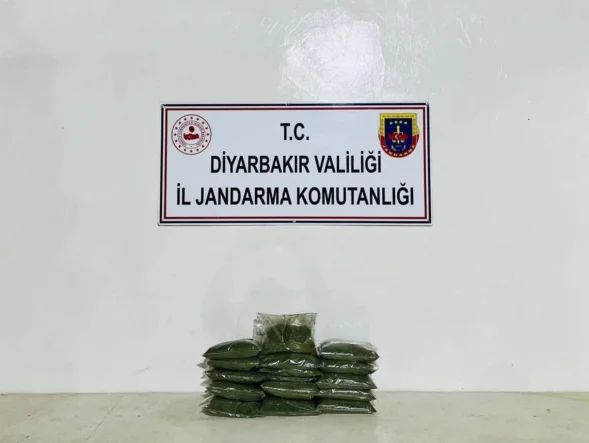 Diyarbakır’da 21 kilo uyuşturucu ele geçirildi