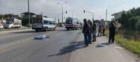 MERSİN'DE TRAFİK KAZASI: 1 ÖLÜ, 1 YARALI