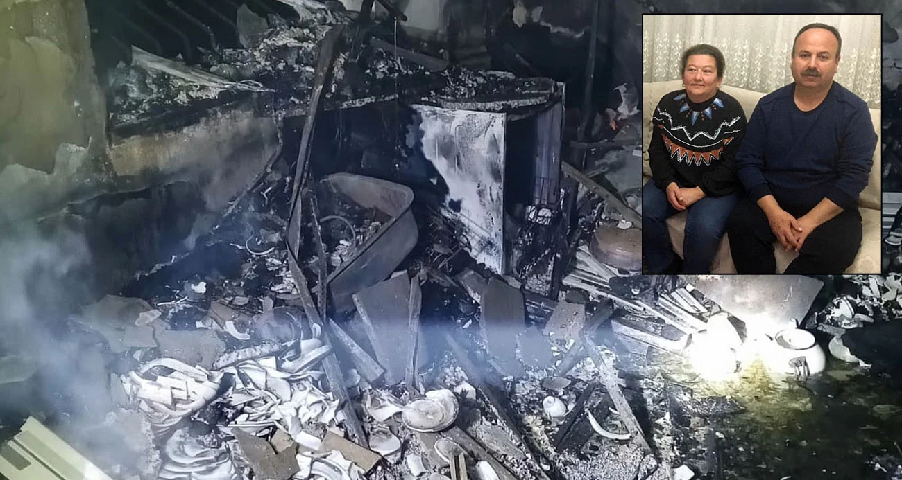 Bir faili meçhul daha çözüldü: Yangında öldükleri sanılıyordu, emekli çift cinayete kurban gitmiş