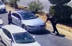 MERSİN'DE HIRSIZLIK ZANLILARI OTOMOBİLLE KAÇARKEN YAKALANDI