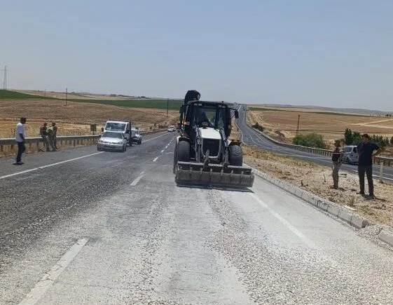 Diyarbakır’da hafriyat kamyonu devrildi: 1 yaralı