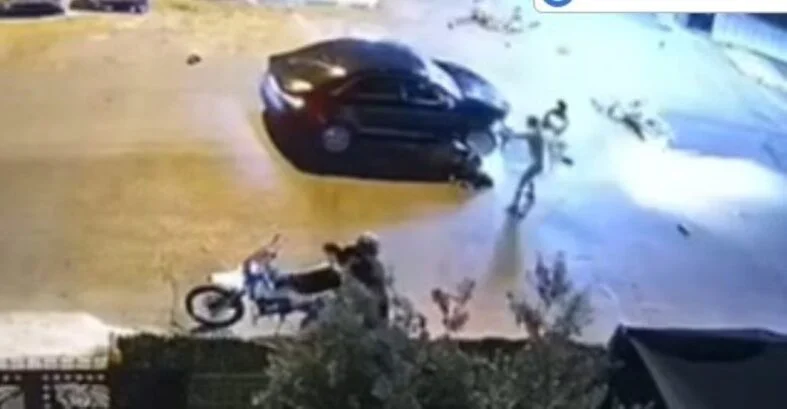 Kan donduran Acımasızlık. Önce çarptı sonra defalarca ezdi
