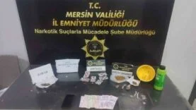 MERSİN'DE UYUŞTURUCU TACİRİ 4 ŞÜPHELİ YAKALANIP TUTUKLANDI