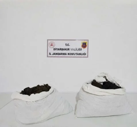 Diyarbakır’da 19 kilo esrar ele geçirildi