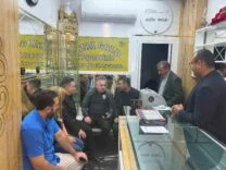EMNİYET MÜDÜRÜ MUTLU VE DİKO BAŞKANI SANAL İŞ YERİ KURŞUNLANAN KUYUMCU İLE GÖRÜŞTÜ