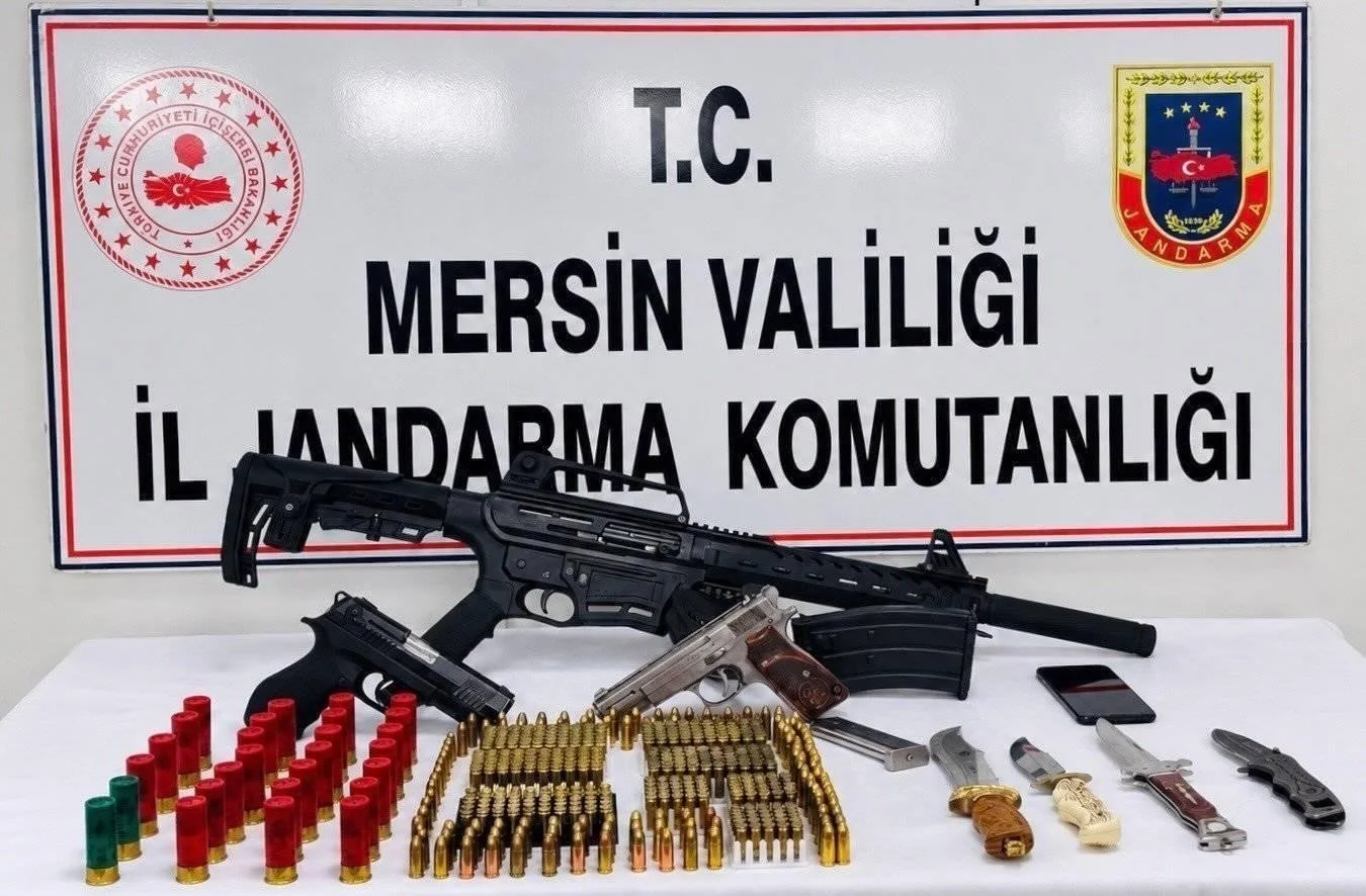 Mersin’de silah kaçakçılığı operasyonu: 1 tutuklama