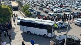 MERSİN'DEKİ OPERASYONDA TUTUKLANAN VAHAP  SEÇER'İNDE ARALARINDA OLDUĞU 34 ŞÜPHELİ  CEZAEVİNE GÖNDERİLDİ